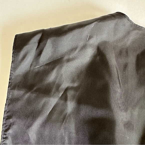 Vintage Norton McNaughton Black & White Glen Plaid Vest Size 8 Made USA Y2K 90s - Picture 7 of 7